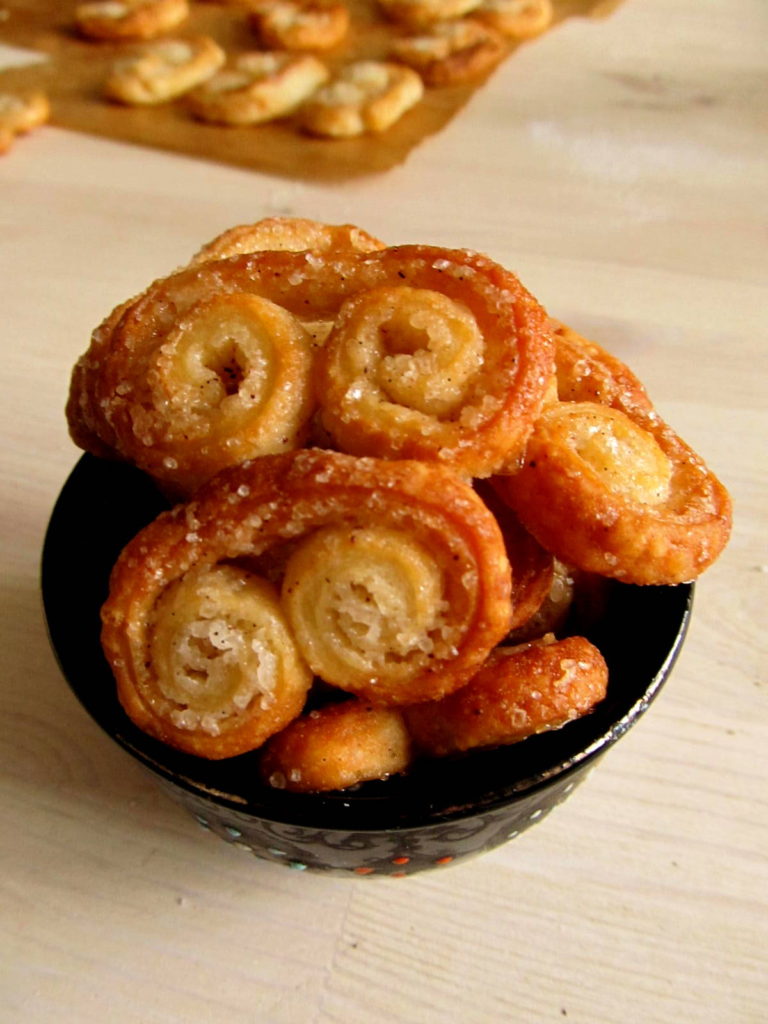 Listové těsto a palmové listy