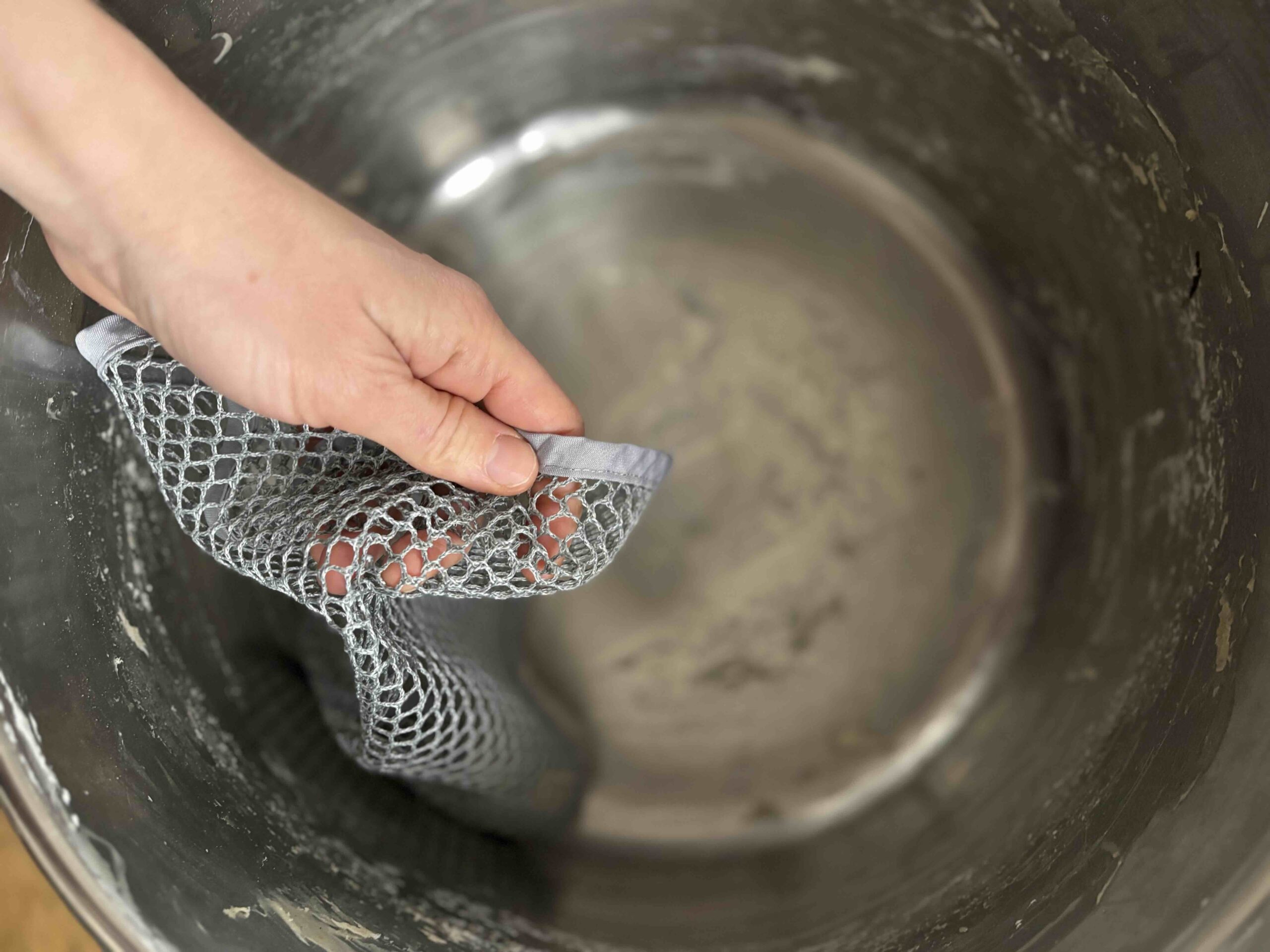 Teiger - hadřík, síťka k odmývání těsta - Obrázek 3